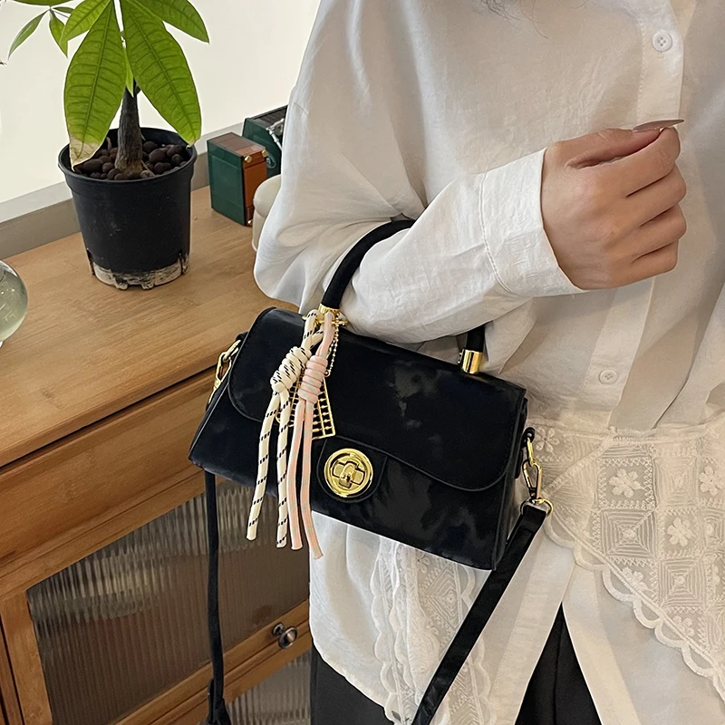 

Классическая женская кожаная сумка, сумка через плечо, элегантная женская дизайнерская сумочка