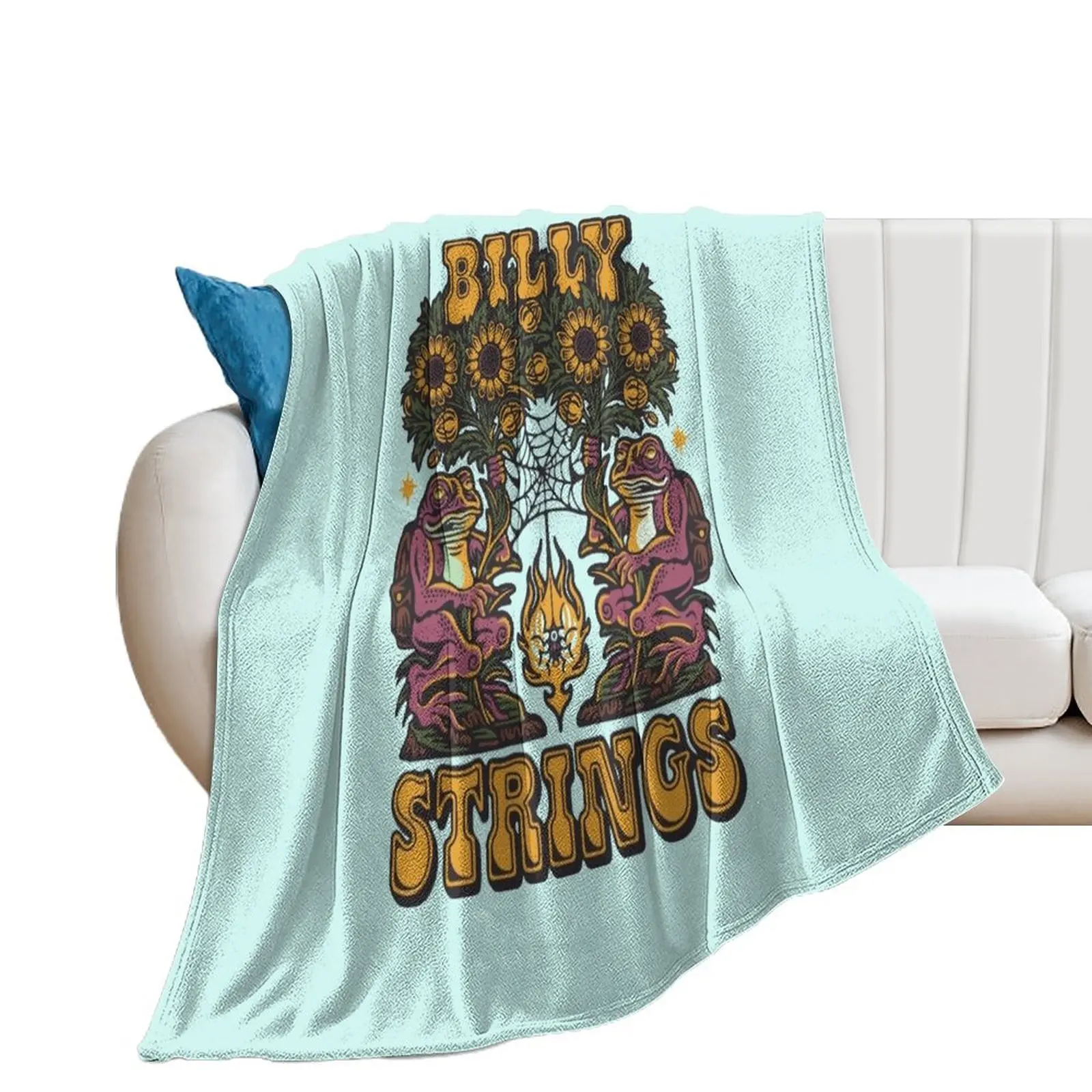 

Billy Strings FALL WINTER 2021 Throw Blanket Luxury St Moving Furry Blankets