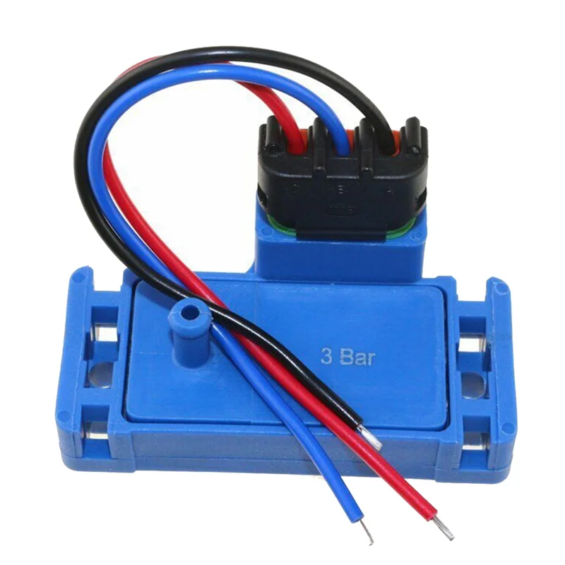 12223861 16040749 12219935 for GM 3Bar 3 Bar Manifold Map Sensor Boost Turbo with Pigtail Plug Wire