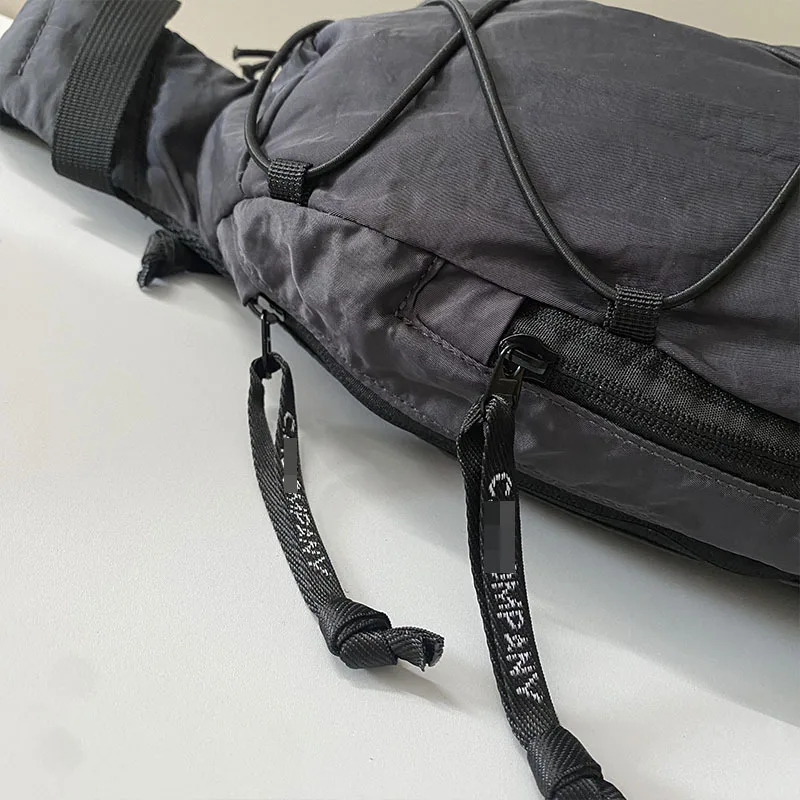 Outdoor-Sport-Brusttasche Nylon-Schultertasche Wasserdichte Kordelzug-Umhängetasche Brillentasche Vielseitig für Männer und Frauen – Detail 16