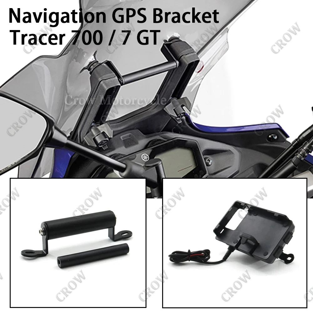 Navigation GPS Bracket Board For YAMAHA TRACER700 Tracer 700 7 Tracer7 2016 2017 2021 Motorcycle Accessories Mobile Phone Stand