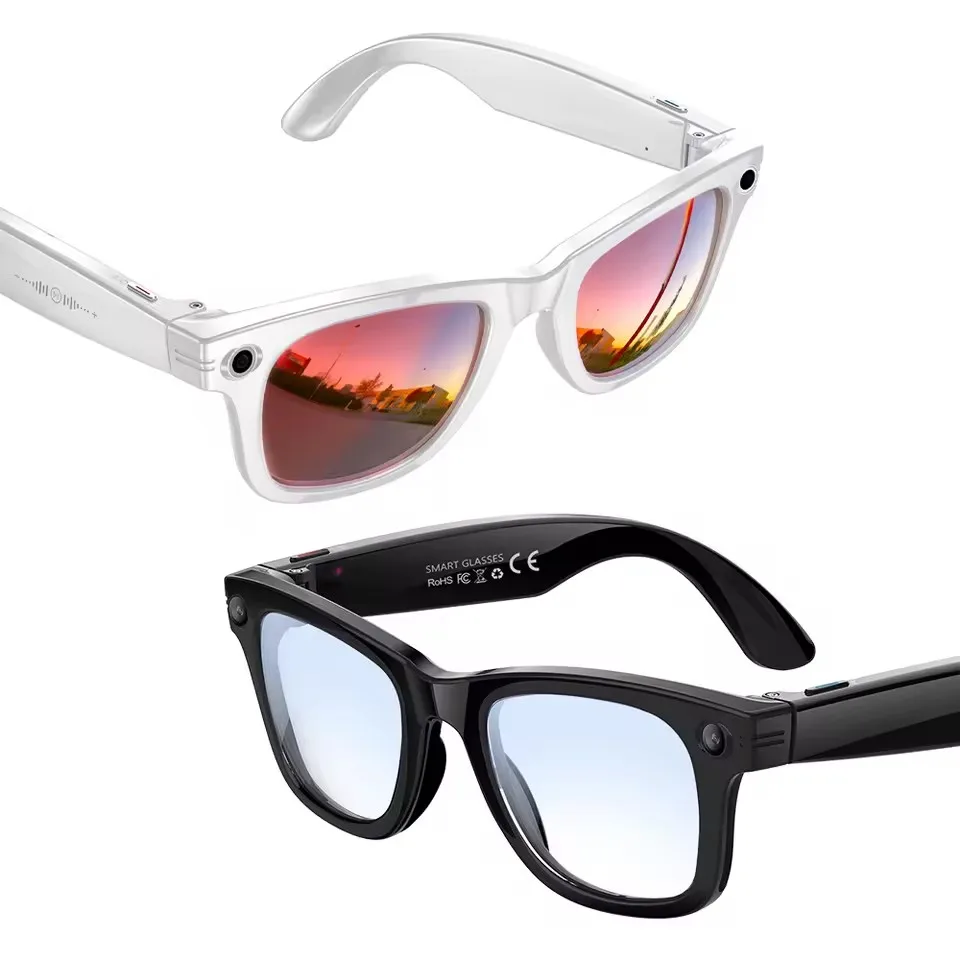W620 Fashion Smart Glasses HD Camera Bluetooth Calling WIFI Transfer AI Translation Video Audio Recording Wearable Sunglasses