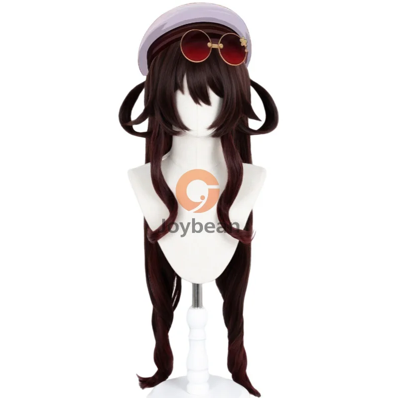 

Парик для косплея Genshin Impact Ху Тао, цвет «Снежная слива» (красный), с реалистичной имитацией кожи головы, термостойкий, готовый к использованию, без стрижки, для аниме и игр