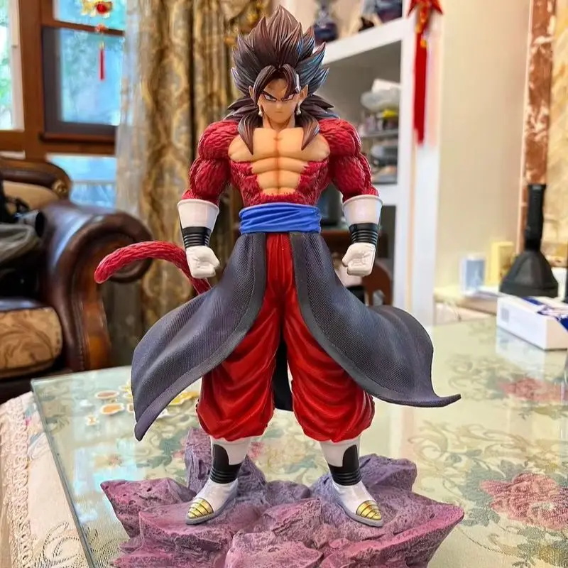 

Dragon Ball Z JT Studio Super Saiyan 4 Vegito 35cm Statue w/ Display Base - Collectible Anime Figure Model