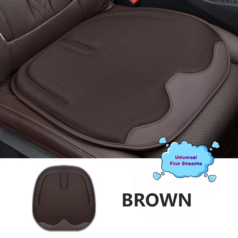 Car Gel Cooling Seat Cushion 3D Honeycomb Cool and Breathable Cool Ice Silk Car Home Office Chair Cushion Universal Four Seasons
