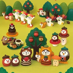 Crafts Small Ornaments for Autumn Harvest Season Trendy Japanese Style ZAKKA Cat INS Bonsai Food and Decorative Resin Figurines