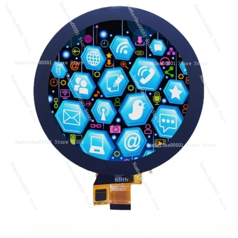 4-inch LCD Touch Round Screen with HDMI Board 720 * 720 MIPI Interface IPS Screen LCD Touch Display Screen
