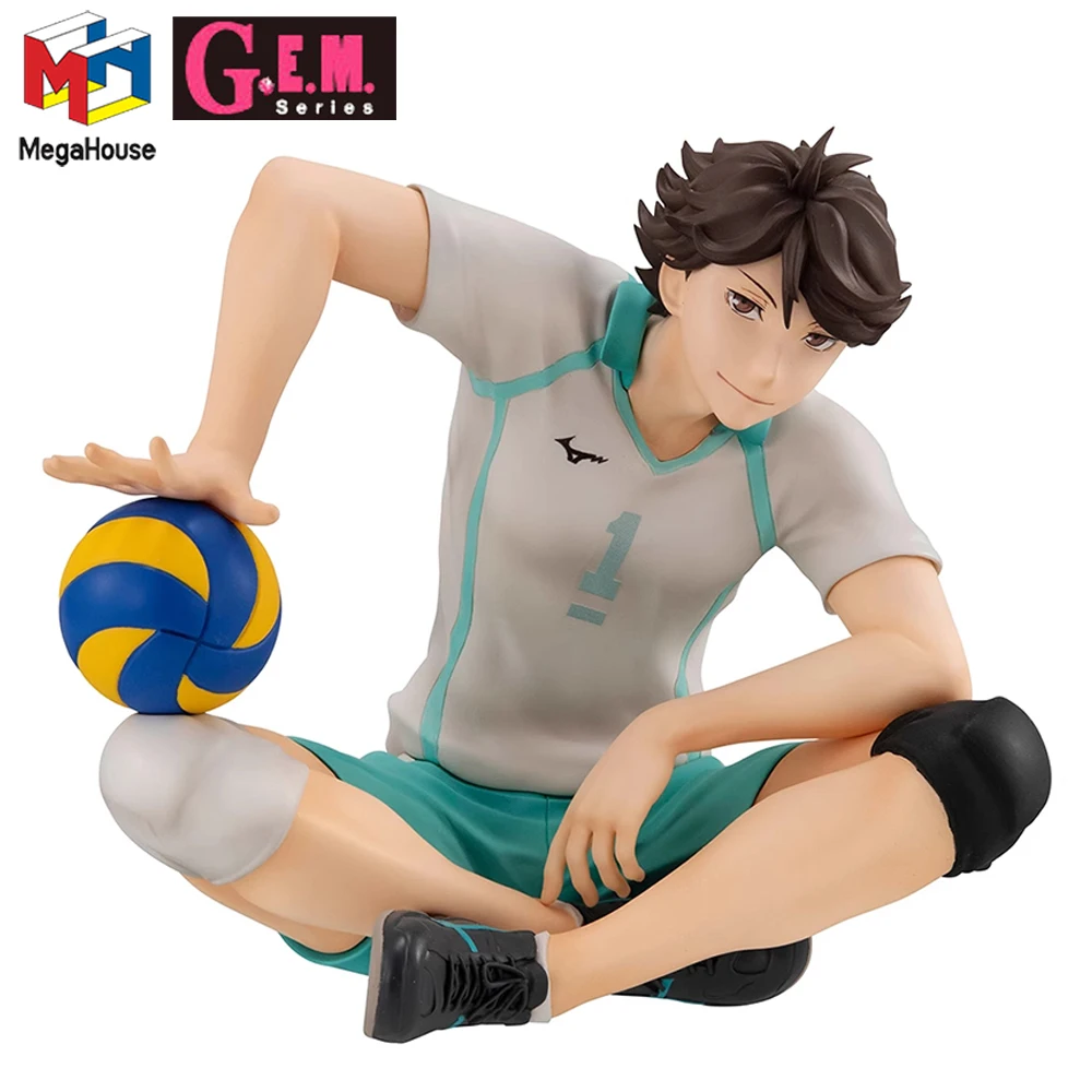 

Original NEW MegaHouse G.E.M. Series Toru Oikawa (Tenohira) (Haikyuu!!) 80 mm Exquisite Anime Figure Model Ornament Toys