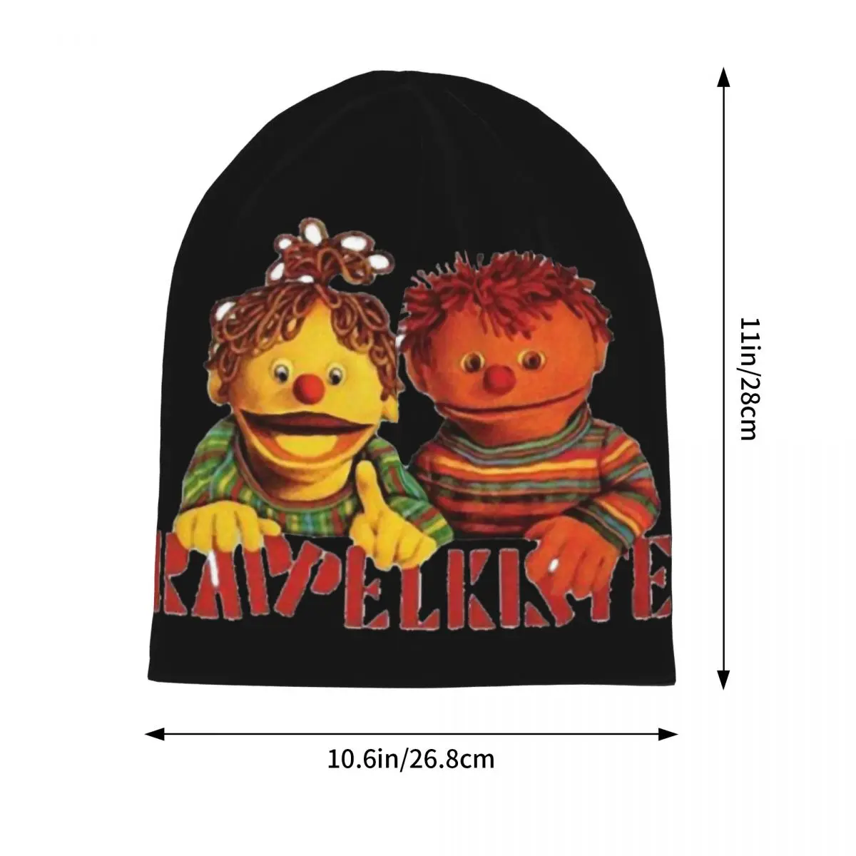 Ratz Und Rube Rappelkiste hombres mujeres adultos gorros gorras de punto gorro cálido Hip Hop Otoño Invierno al aire libre Skullies sombreros