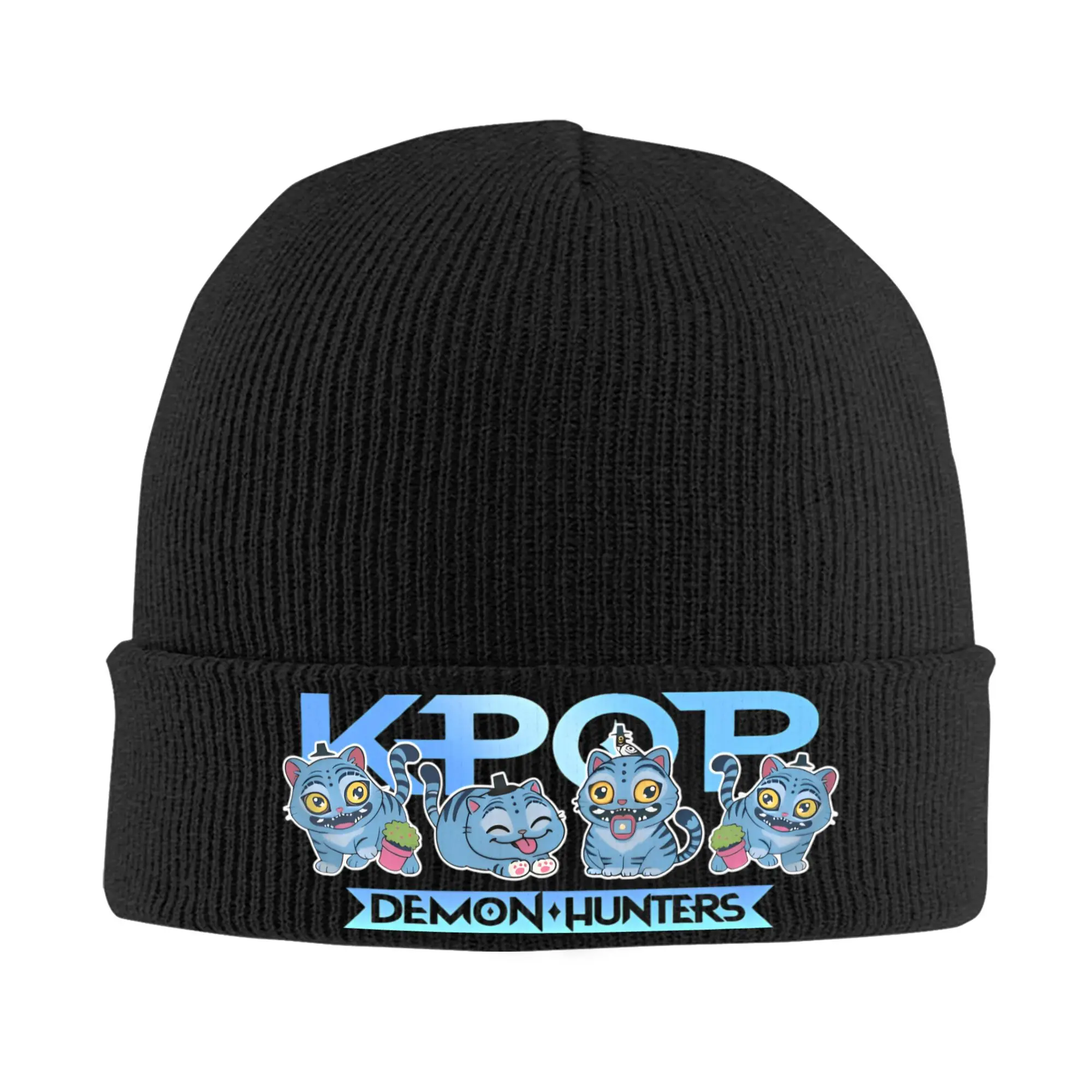 

K-pop Demon Hunter Cute Tiger Beanie Hats Skullies Beanies Men Women Unisex Casual Thermal Elastic Caps Winter Kpop Bonnet Hats