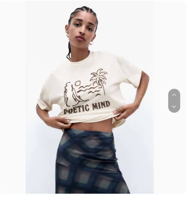 2025 nueva marca española Top Camiseta de algodón para hombres y mujeres estampado de moda camisa Casual de manga corta Unisex