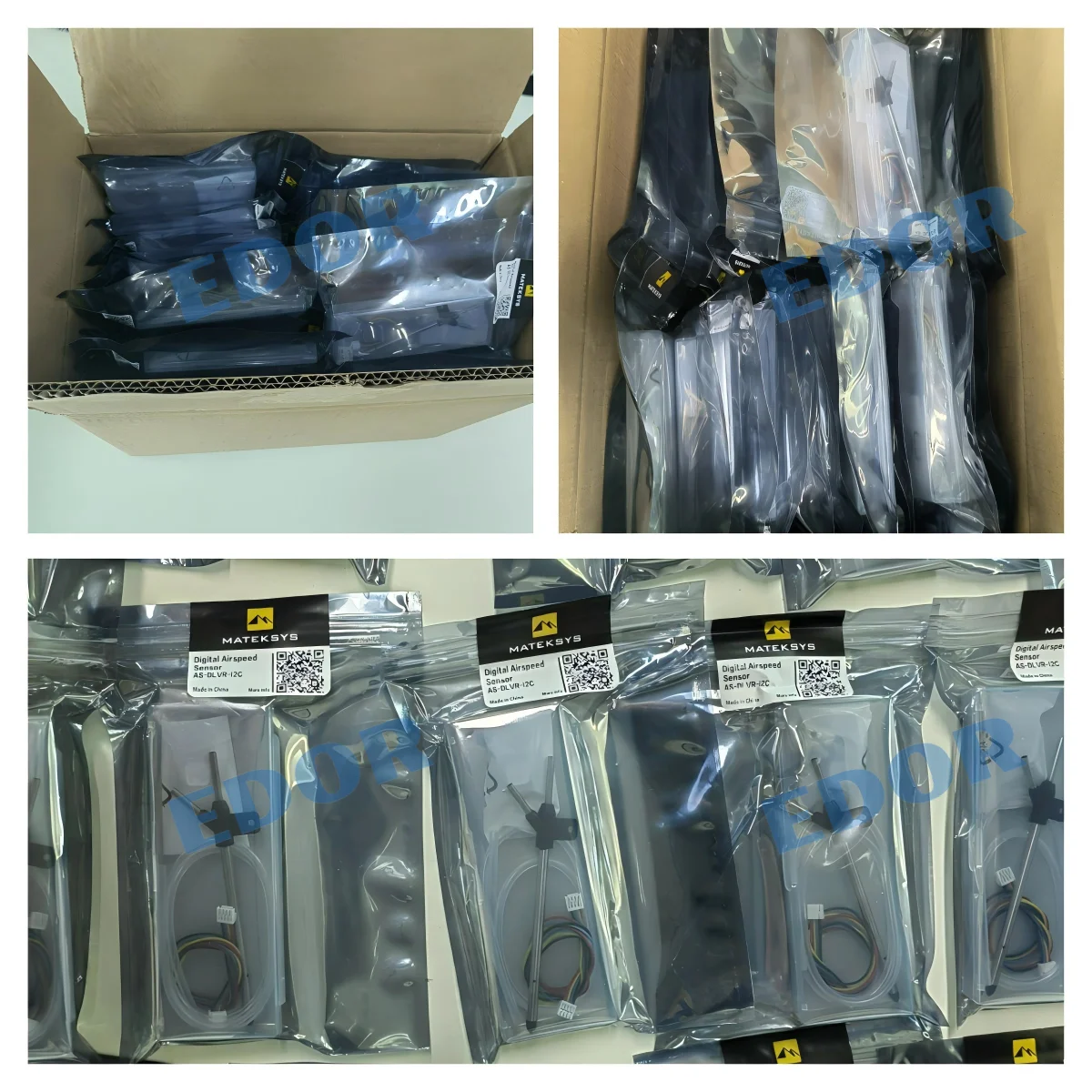 Sistemas Mateksys SENSOR DE VELOCIDADE DIGITAL AS-DLVR-I2C ArduPilot RC Multirotor Avião Asa Fixa FPV Controlador de Voo