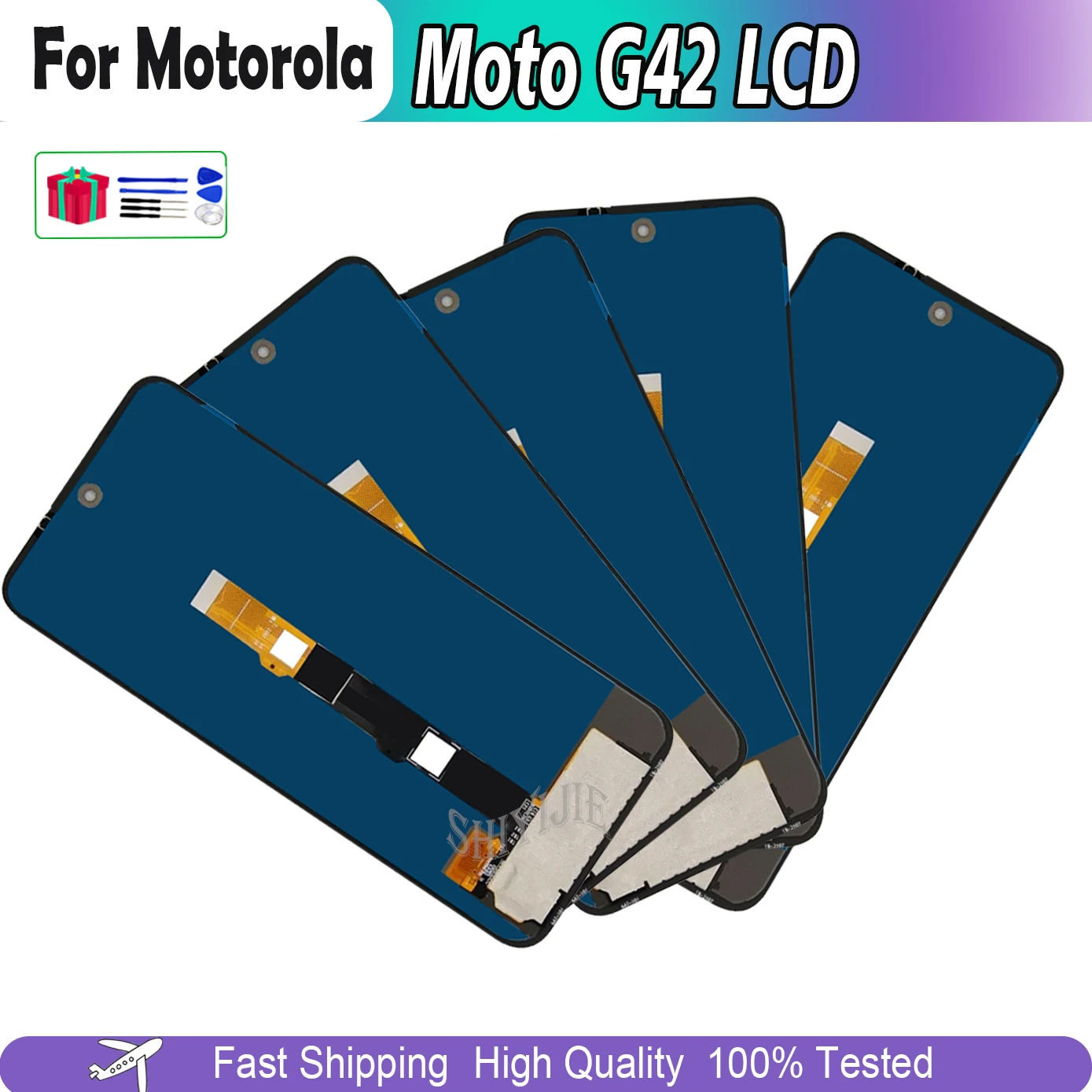 

3/5pcs 6.4" Original LCD for Motorola Moto G42 XT2233-2 Lcd Display Touch Screen For MOTO G42 LCD Display Assembly Replacement