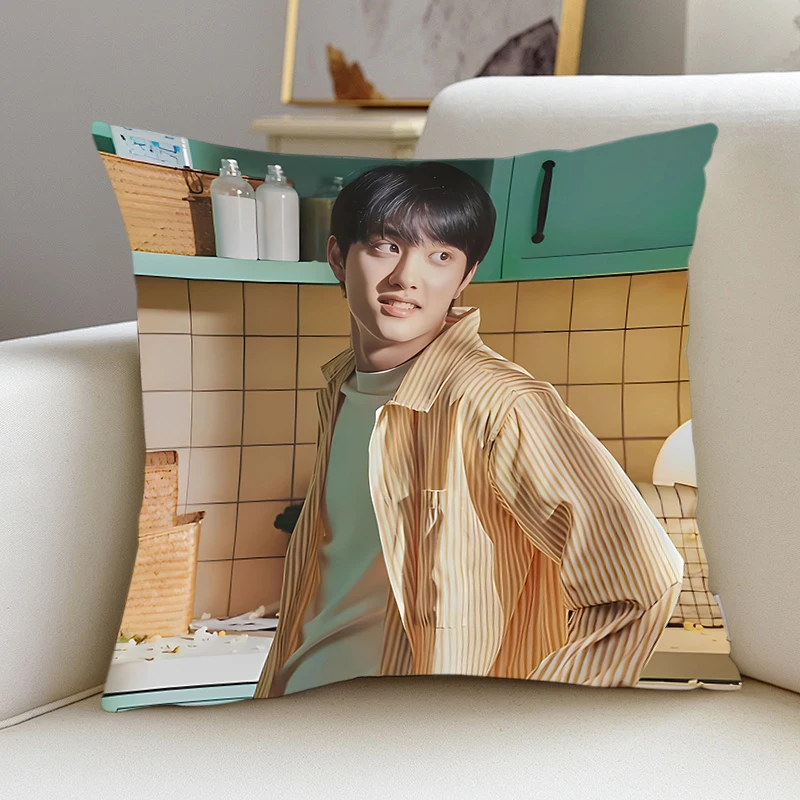 Pillow Cover D.O. Doh Kyungsoo exo room bedroomo office coffee shop Dakimakura Throw Pillows iving room Pillowcase Home Decor