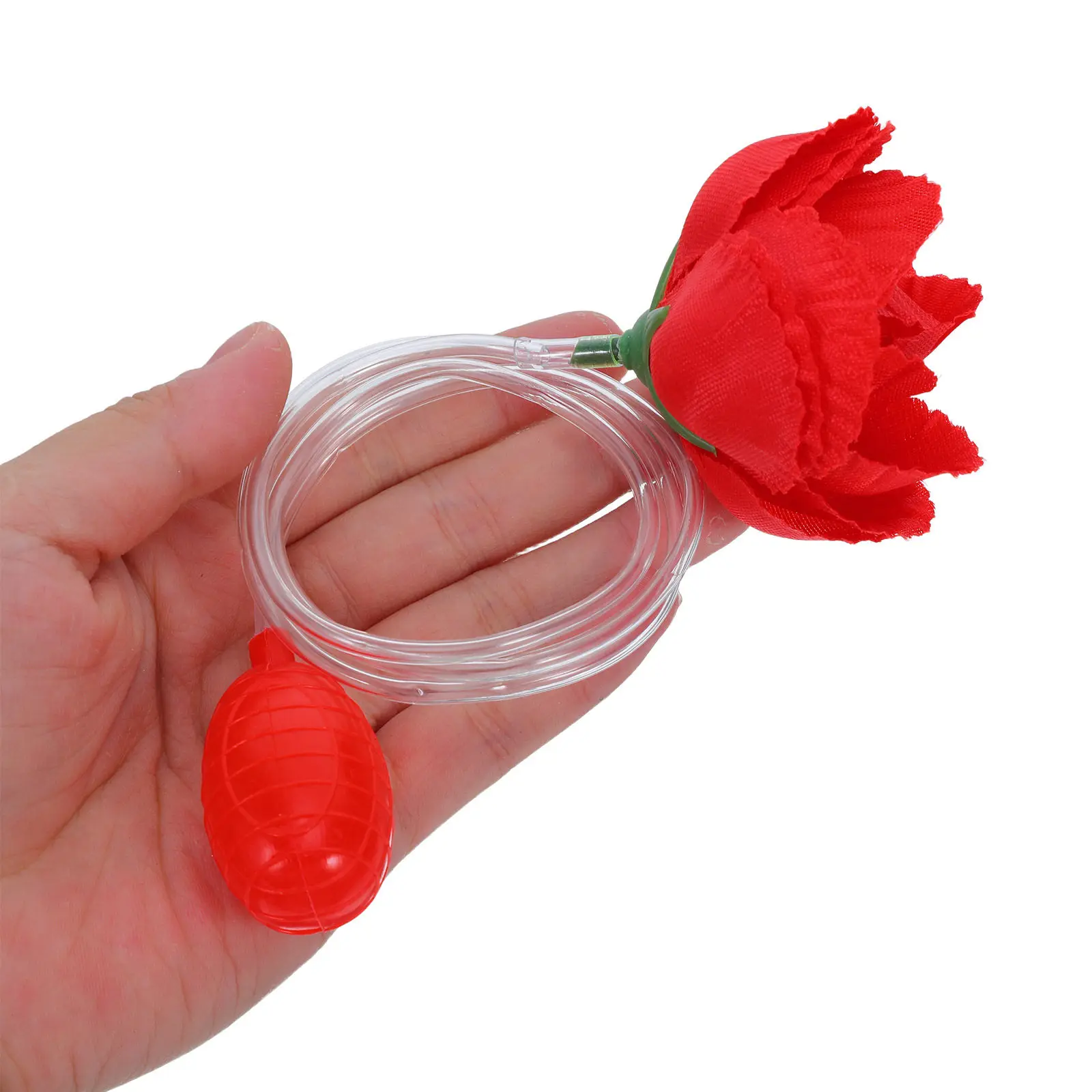

2 шт. Забавные розы-брызгалки для розыгрышей, красные, для розыгрышей на 1 апреля, вечеринок у бассейна, карнавалов, свадеб, приколов