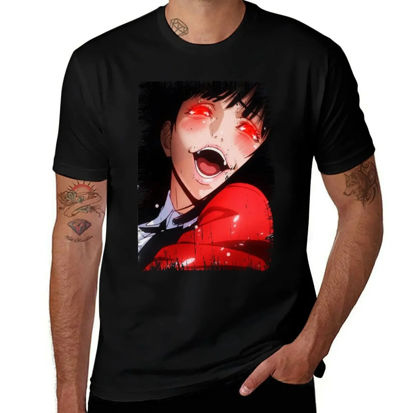 Yumeko Jabami Kakegurui T-Shirt hippie clothes vintage plus size men clothing