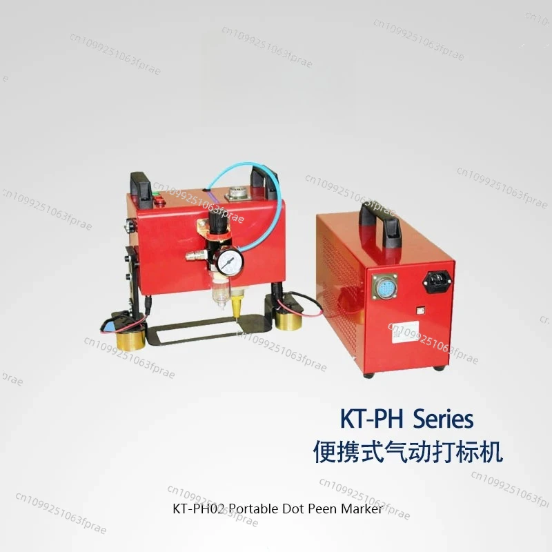 Pneumatic marking machine special price handheld girder number plotter coding machine with its own computer