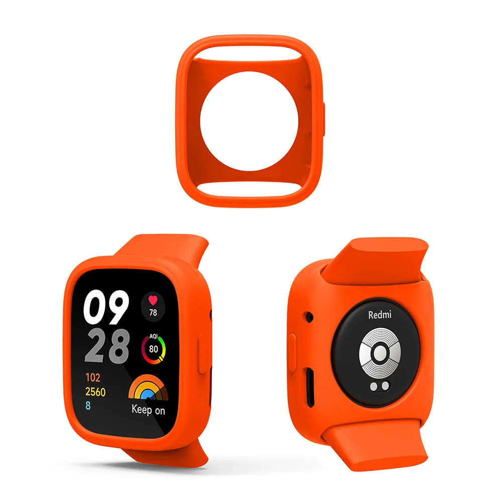 BEHUA TPU Bildschirm Schutzhülle Für Redmi Uhr 3 SmartWatch Abdeckung Für Gen6 Zerkratzt Beständig Protector Bumper Shell