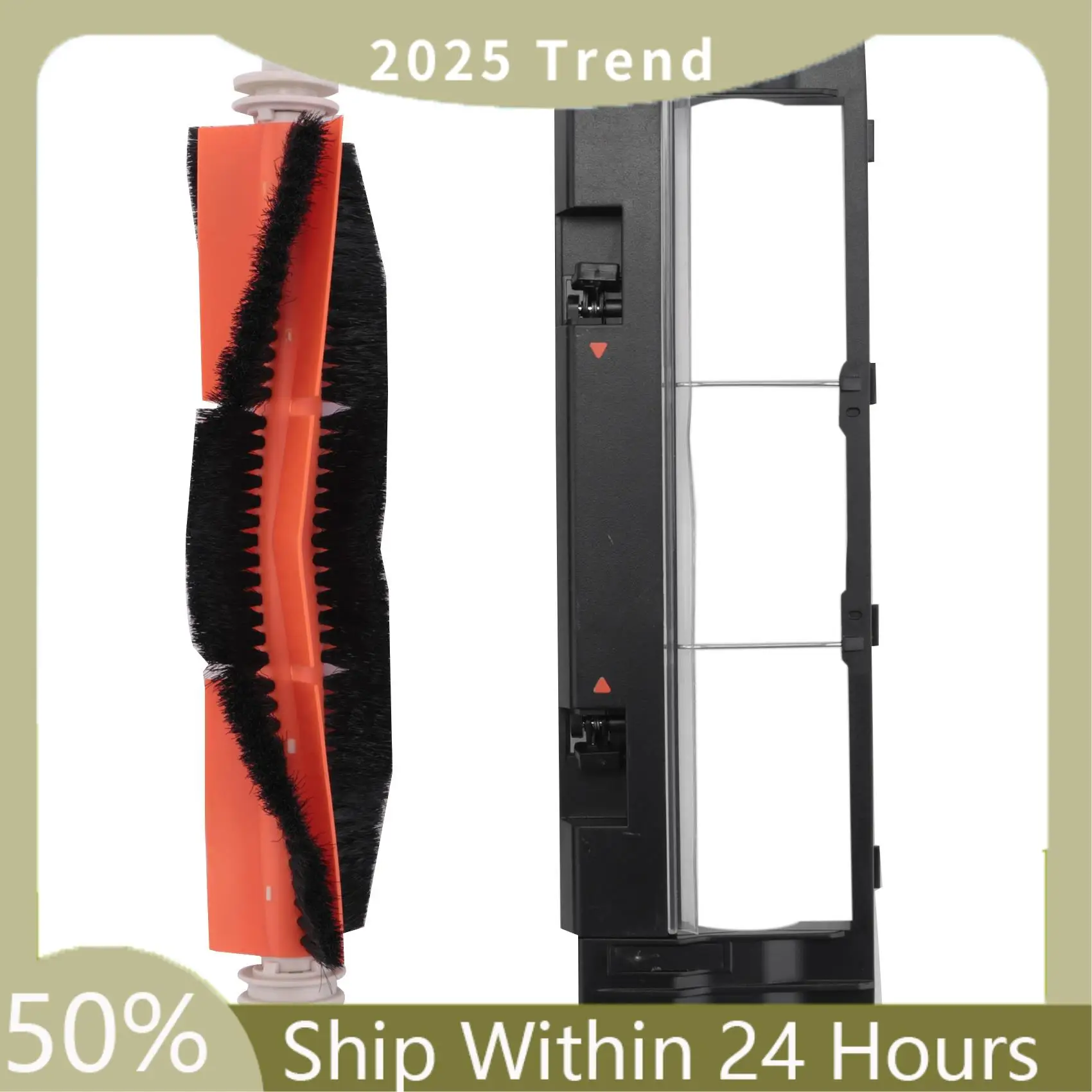 A75X العلوي لـ Dreame Bot L10 Pro جهاز آلي لتنظيف الأتربة قطع غيار غطاء الفرشاة الرئيسية ملحقات قابلة للاستبدال