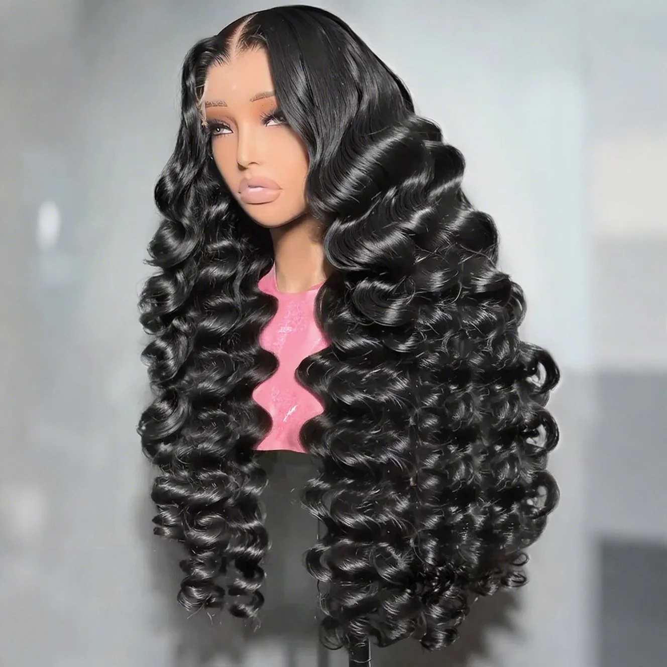 32 بوصة فضفاض موجة عميقة 13x4 360 HD كامل الدانتيل الجبهة 100% باروكة من شعر طبيعي البرازيلي 200 الكثافة موجة عميقة 5x5 الدانتيل إغلاق الباروكات