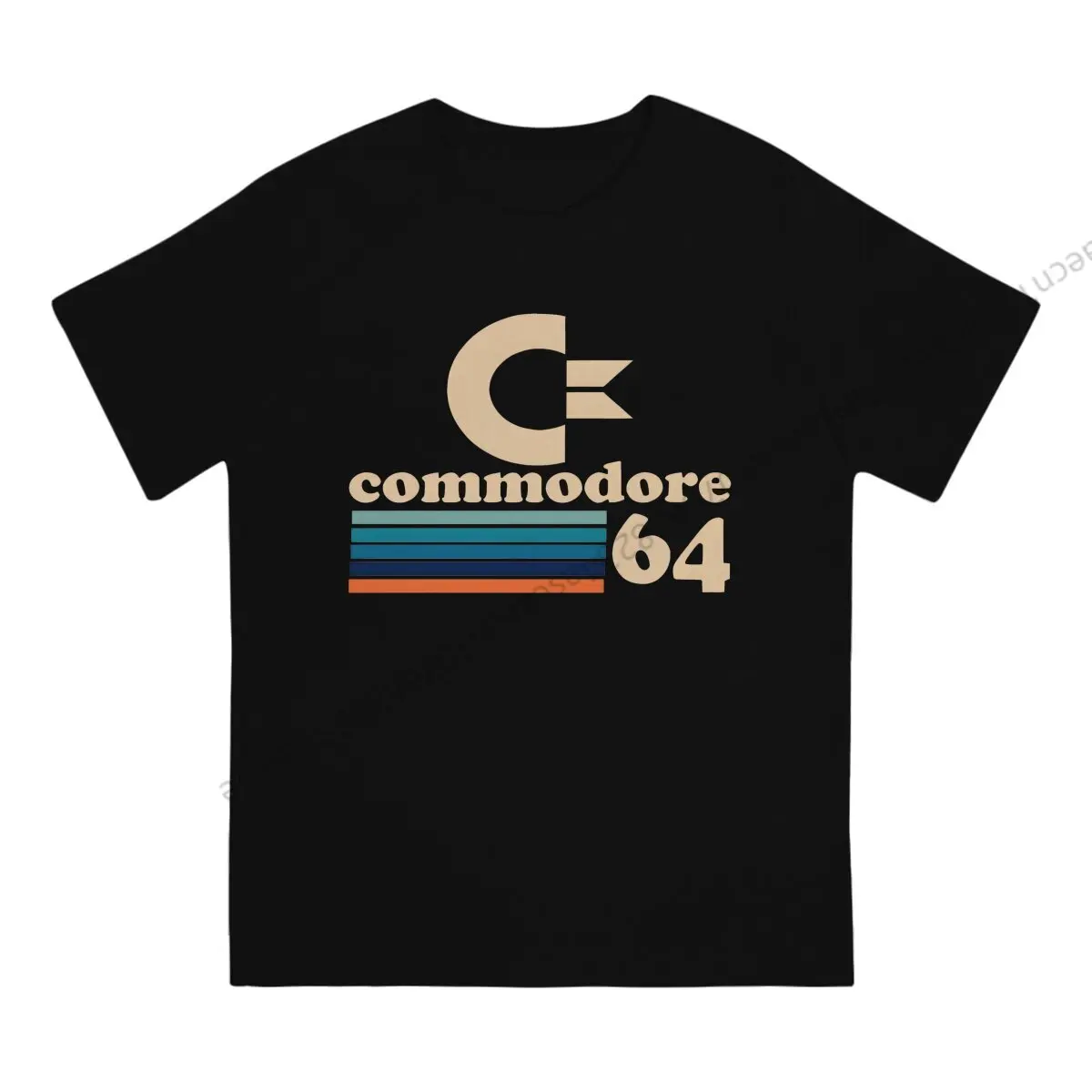 Commodore 64 Computers T Shirt Homme Men\'s Tshirt Cotton  Men Clothing