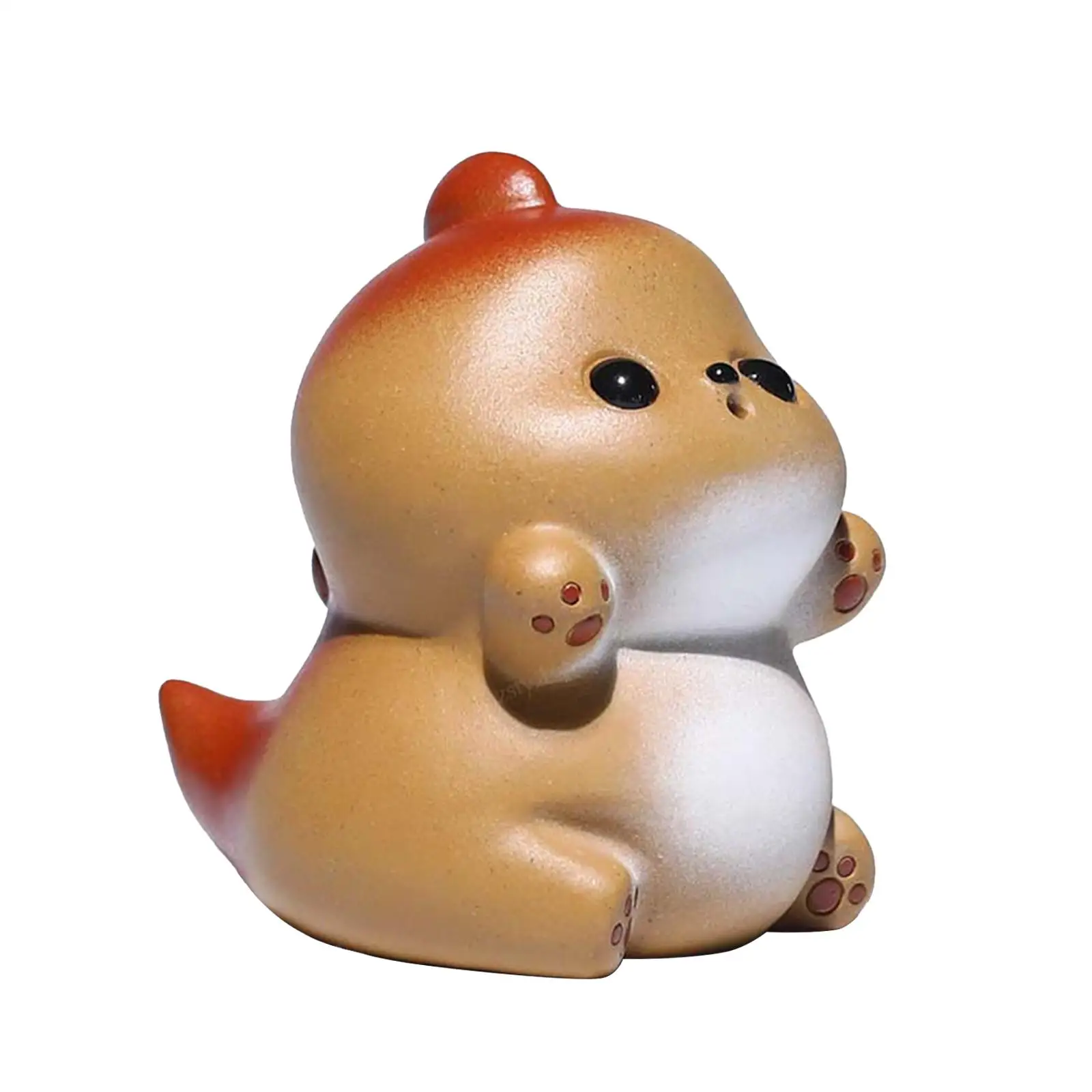 Chinese Zisha Tea Pet Excellent Craftsmanship Fengshui DIY Crafts Decorative