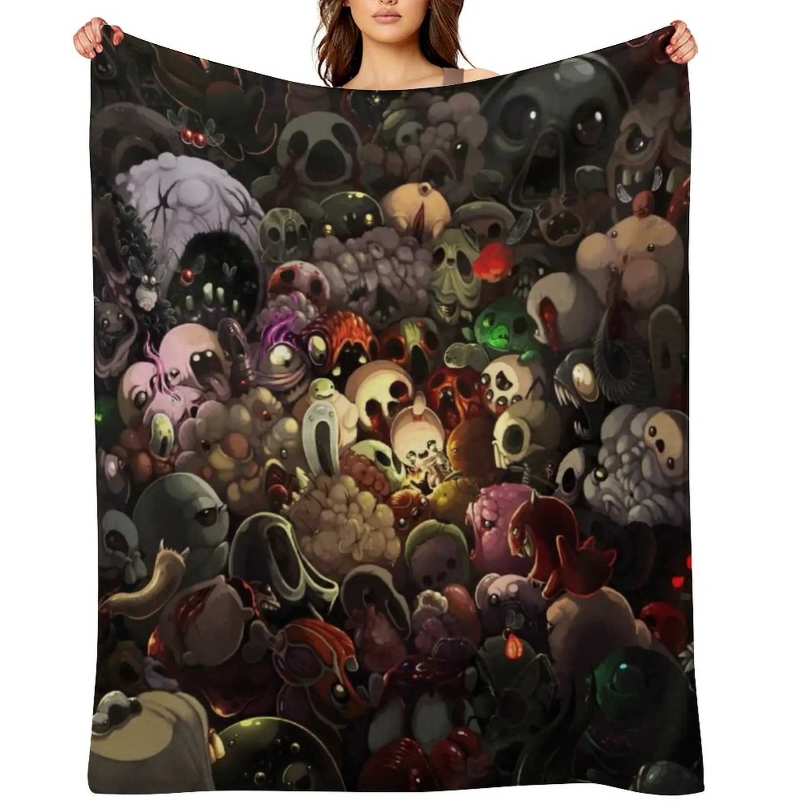 

Binding of Isaac Monsters Throw Blanket for winter Sofa Thermals For Travel Luxury Brand Blankets