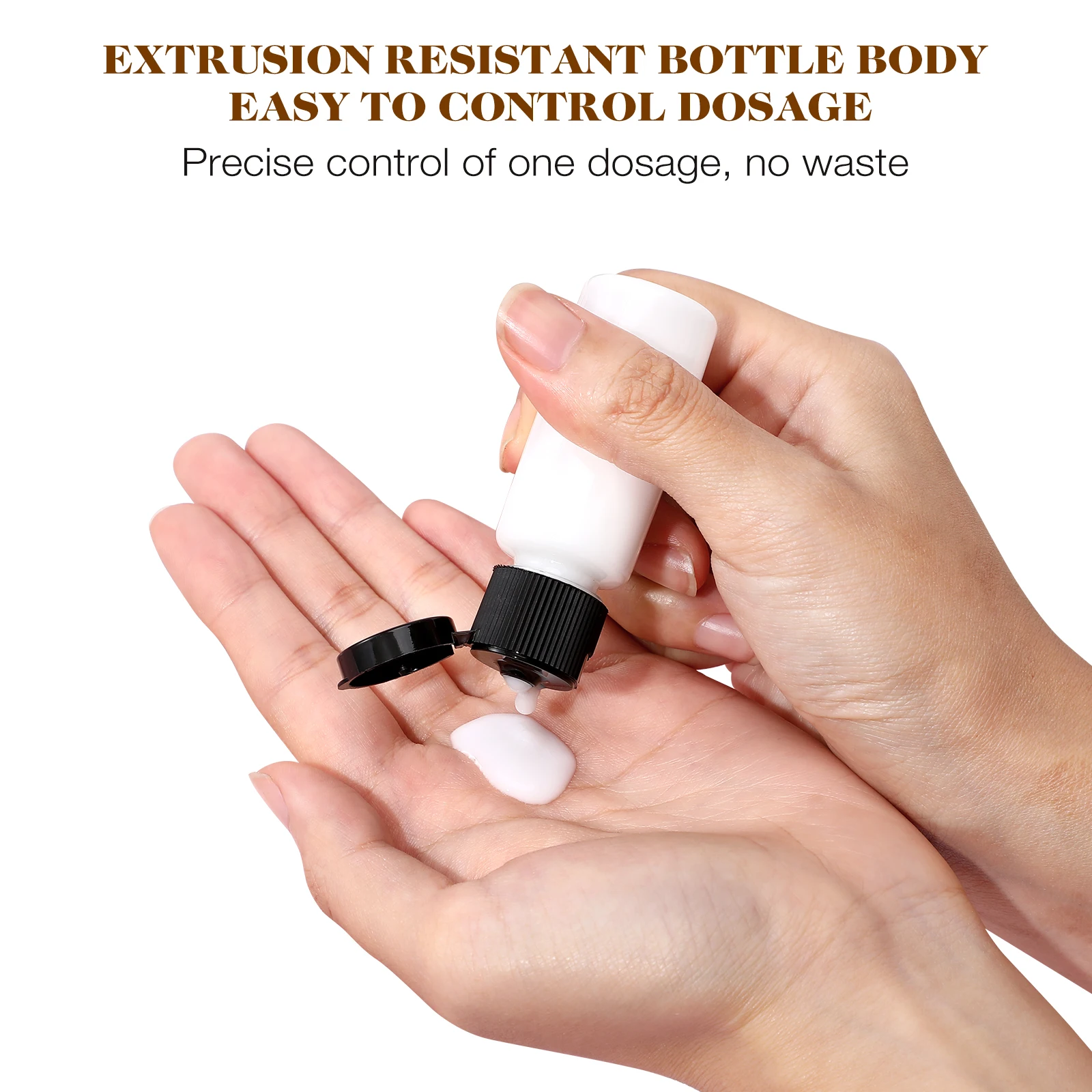 30 قطعة من الزجاجات البلاستيكية الفارغة 20 مللي حاويات سفر شفافة مانعة للتسرب لمكياج عينة الجرار تخزين السائل ضغط