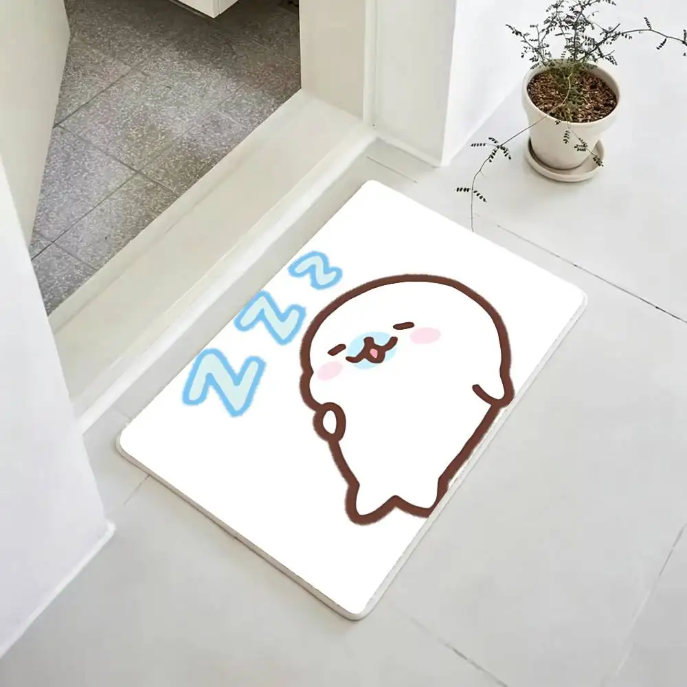 CUTE M-Mamegoma Floor Mat Rugs Soft Bedroom Floor Anti-skid Household Carpets 2