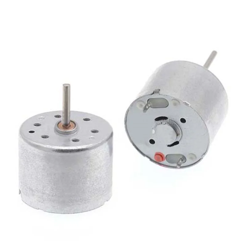 Mini Motor de engranajes de Metal, Micro Motor generador de 3V-6V para juguetes de Robot de CD DIY, modelo de ventilador de coche, Motor de engranaje eléctrico, CC de RF-310T-11400, 1 ud.