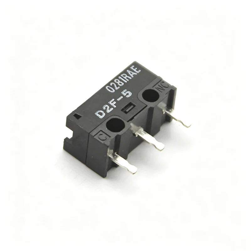 OMRON D2F-01 Original Micro Switch from Japan Grey Dot 3 Pin Limit Switch New Authentic