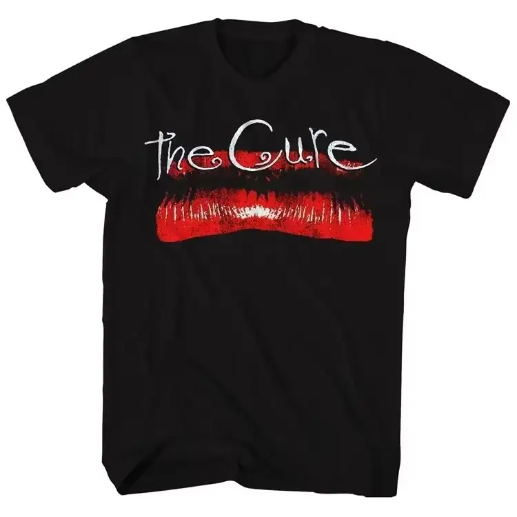 The Cure 2026 UK and Ireland Summer Tour Schedule 2026 Relaxing T-shirt Rock Band T Shirts Casual Loose Print Streetwear Unisex