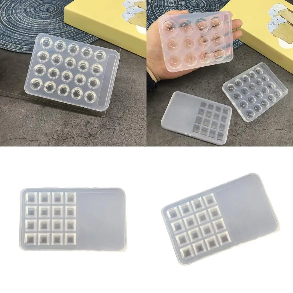 

Multipurpose Silicone Pigment Tray Stackable Compartments For Nail Art Body Painting