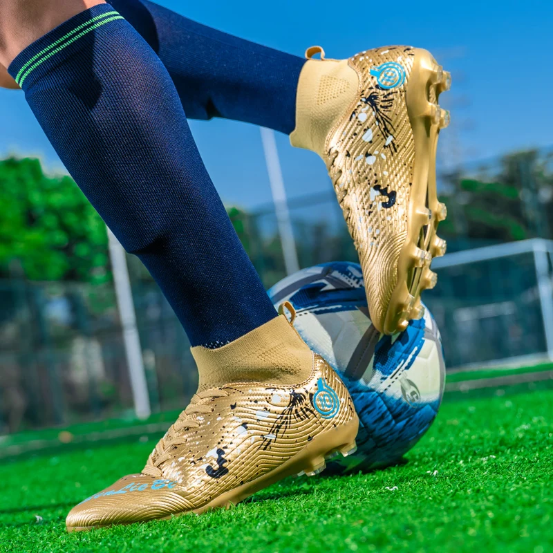 Homens sapatos de futebol profissional sociedade chuteiras sapatos de futebol para homens originais botas de campo de futebol indoor tênis de treinamento de grama