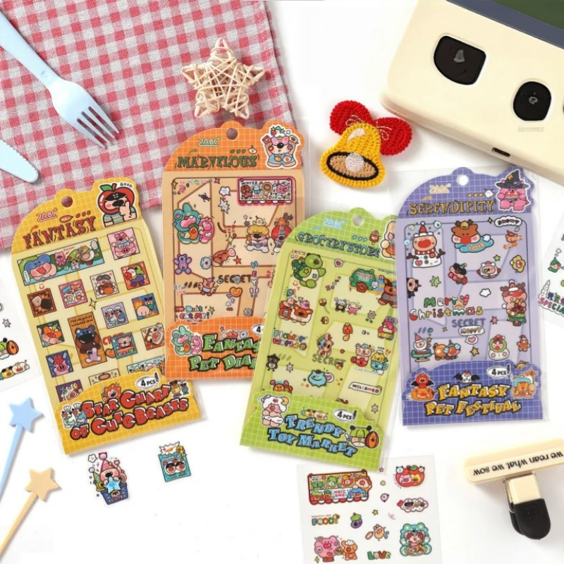30-unidades-lote-de-pegatinas-de-animales-kawaii-pegatinas-decorativas-para-albumes-diarios-manualidades-y-papeleria