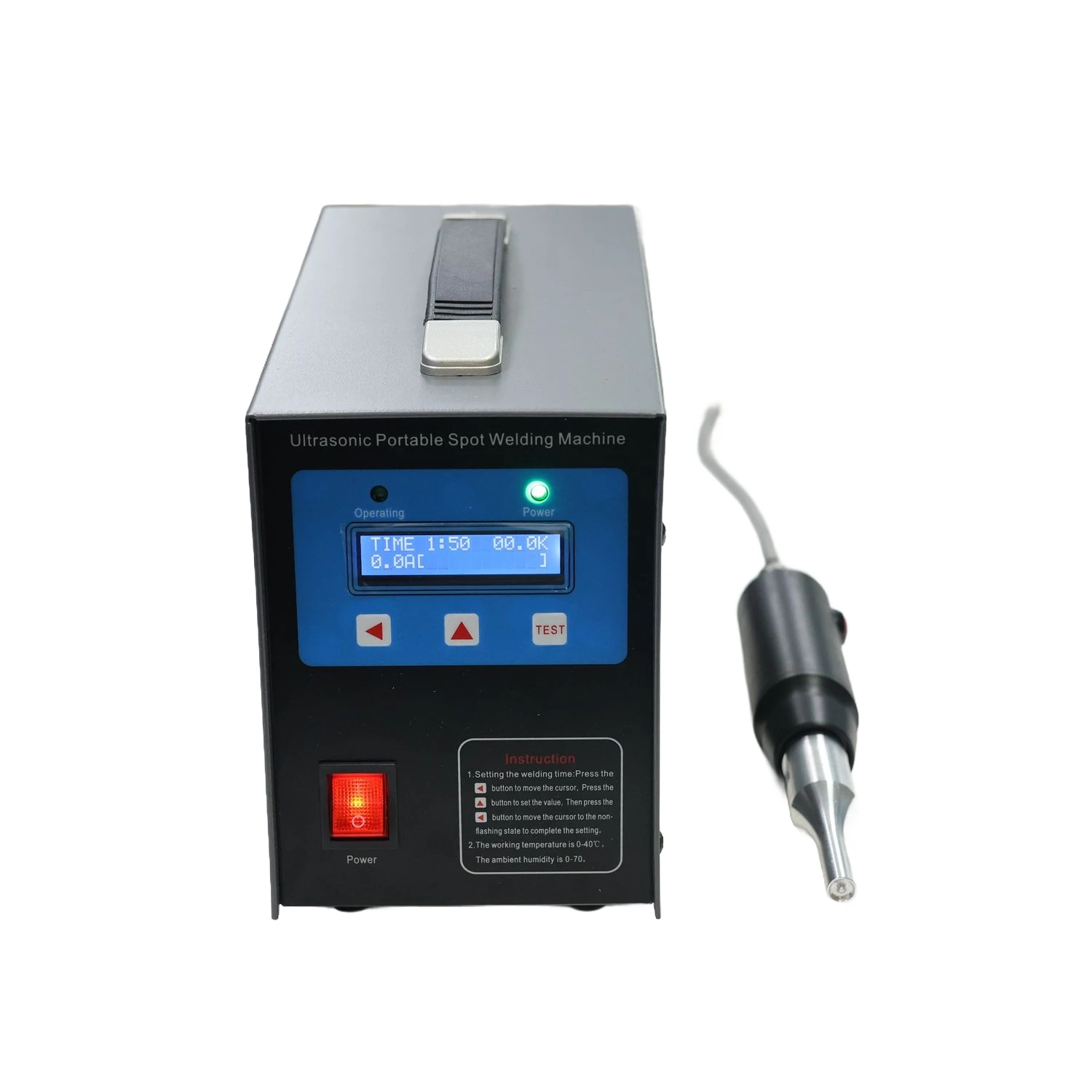 KXH-2806 Ультразвуковое сварочное устройство для ремонта фермерского конвейера Нетканый материал для соединения промышленного раствора