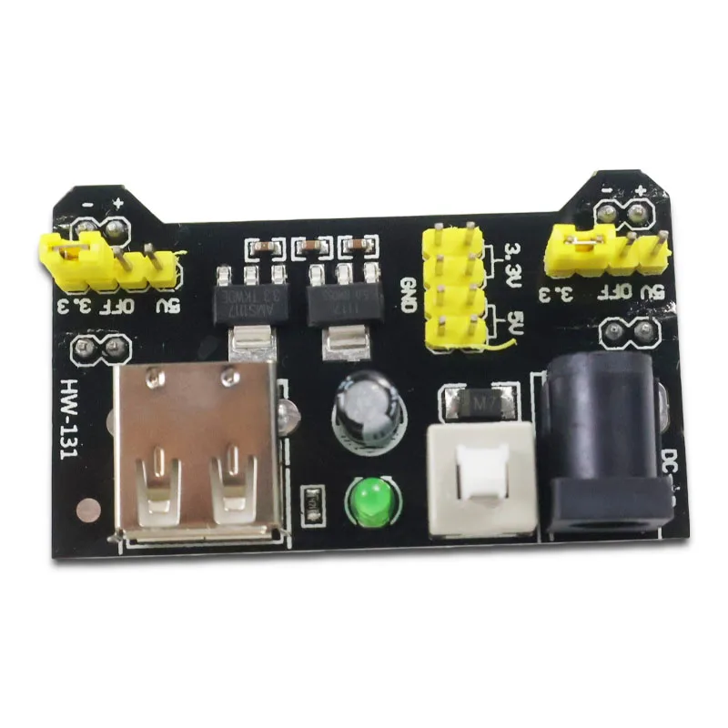 MB102 3.3V 5V MB102 Breadboard Power Supply Module DC 6.5-12V USB for Arduino Solderless Bread Board  Wholesale