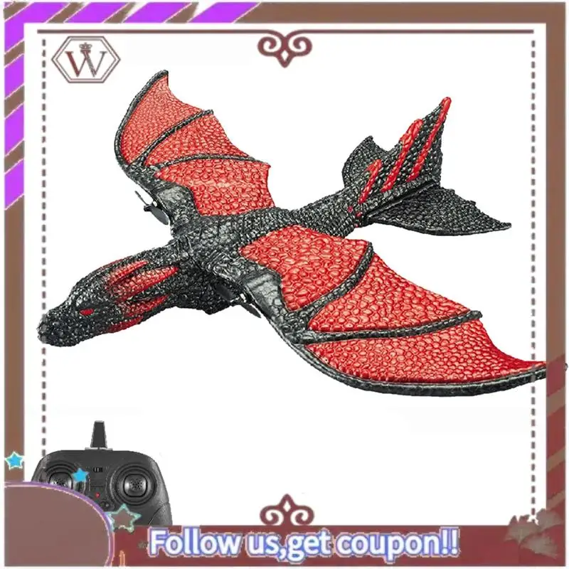 ABBG-RC avión 2,4G dragón volador simulado avión Control remoto modelo volador planeador avión EPP espuma juguetes regalo para niños Dura