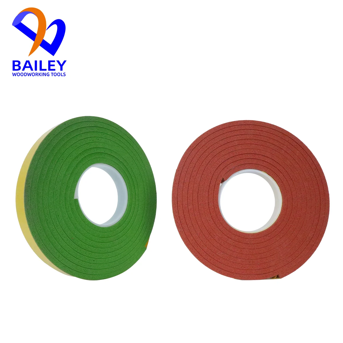 Bailey 1 peça 4m verde/vermelho painel viu esponja de feixe de pressão tira de borracha elétrica kdt nanxing hayag máquina de serra eletrônica