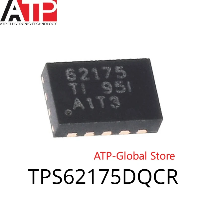 

10-100 шт., новый оригинальный TPS62175DQCR 62175 WSON-10 TPS62175, импульсный чип регулятора IC