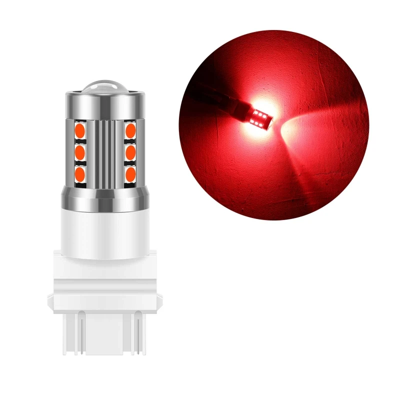 T20  3030 LED Reverse Bulb 1156 1157 7443 Backup  Tail Brake Signal Light drop shipping