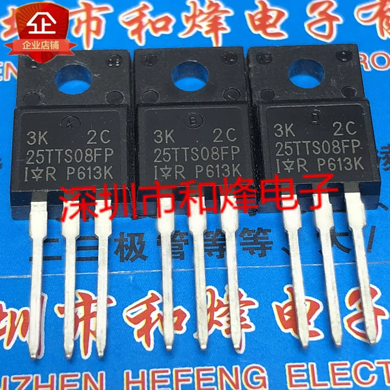 5PCS-10PCS 25TTS08FP  TO-220F 25A 800V   On Stock  New And Origjnal