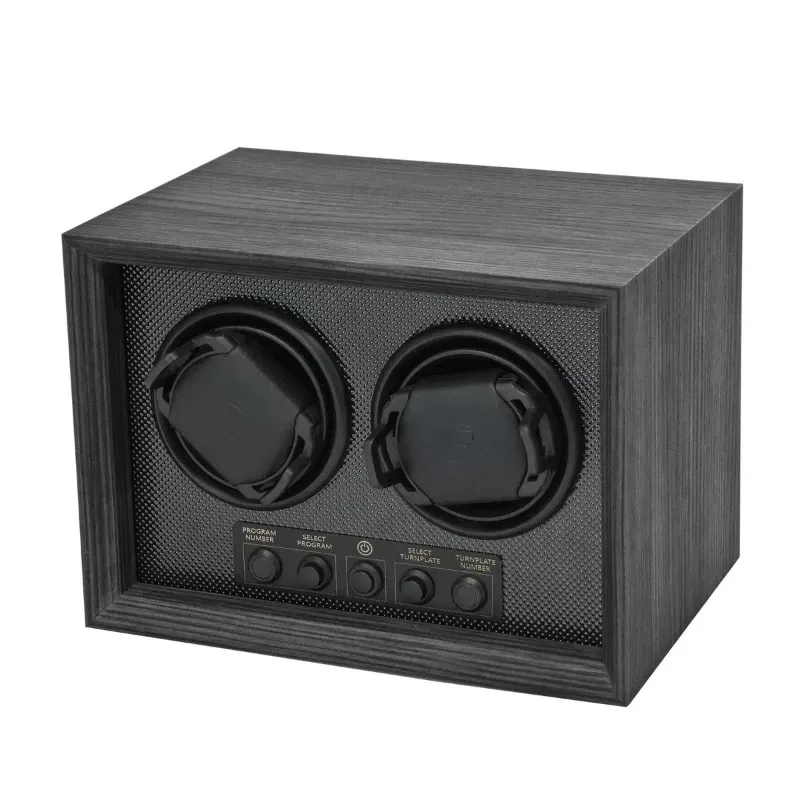 

Automatic Watch Winder Silent Watches Winders Men Luxury 2 Slot Mechanical Watch Winder Organizer Display Storage Supplies Gifts