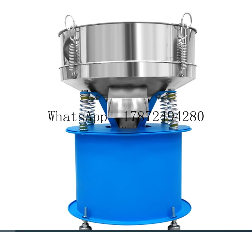 Plastic powder vibrating screen, stainless steel vibrating screen, electrostatic spraying powder screen, flour, traditional Chin