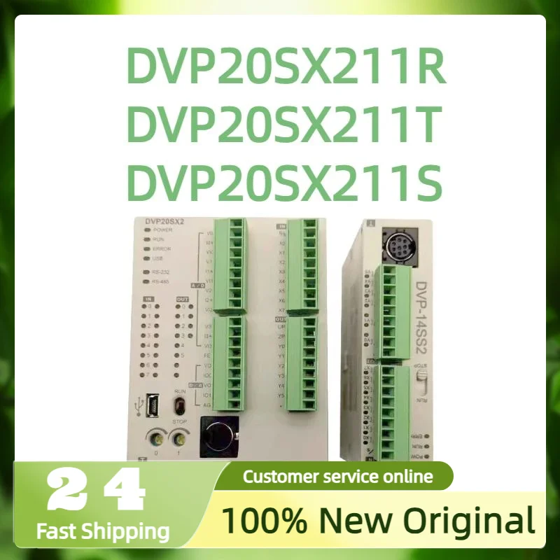 DVP20SX211R DVP20SX211T DVP20SX211S PLC Host Programmable Controllers Module