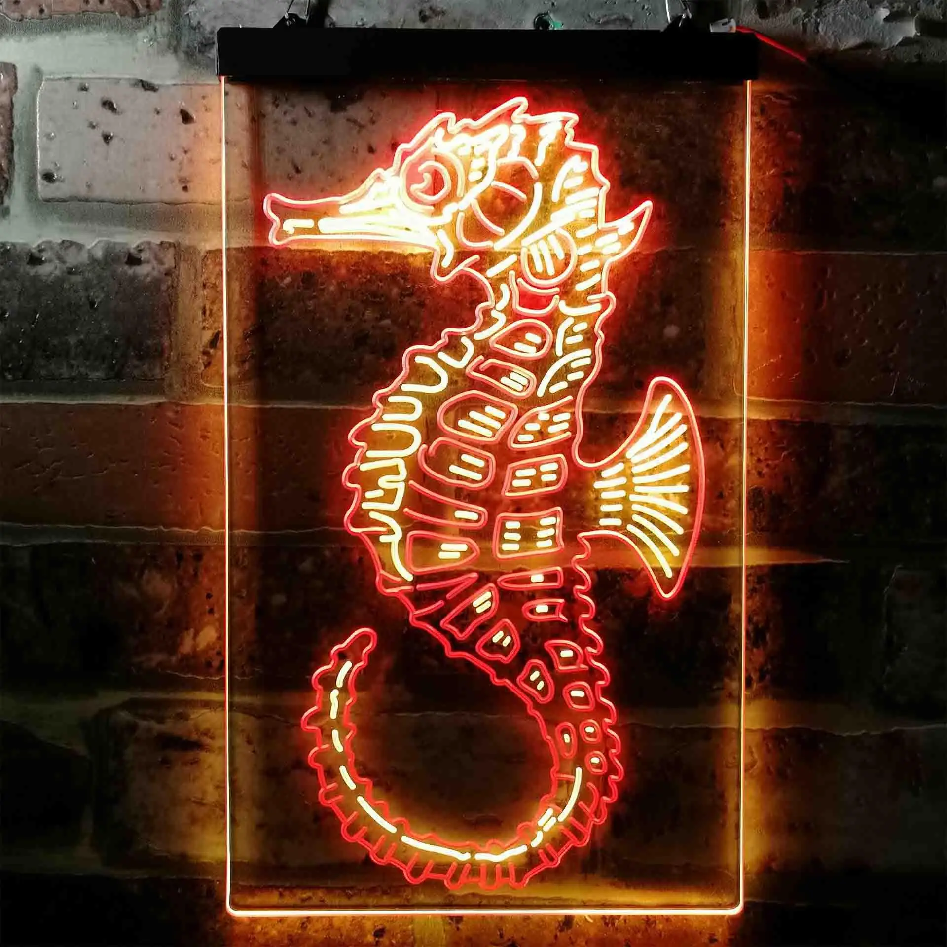 

Двухцветная светодиодная неоновая вывеска Seahorse st6-i3729