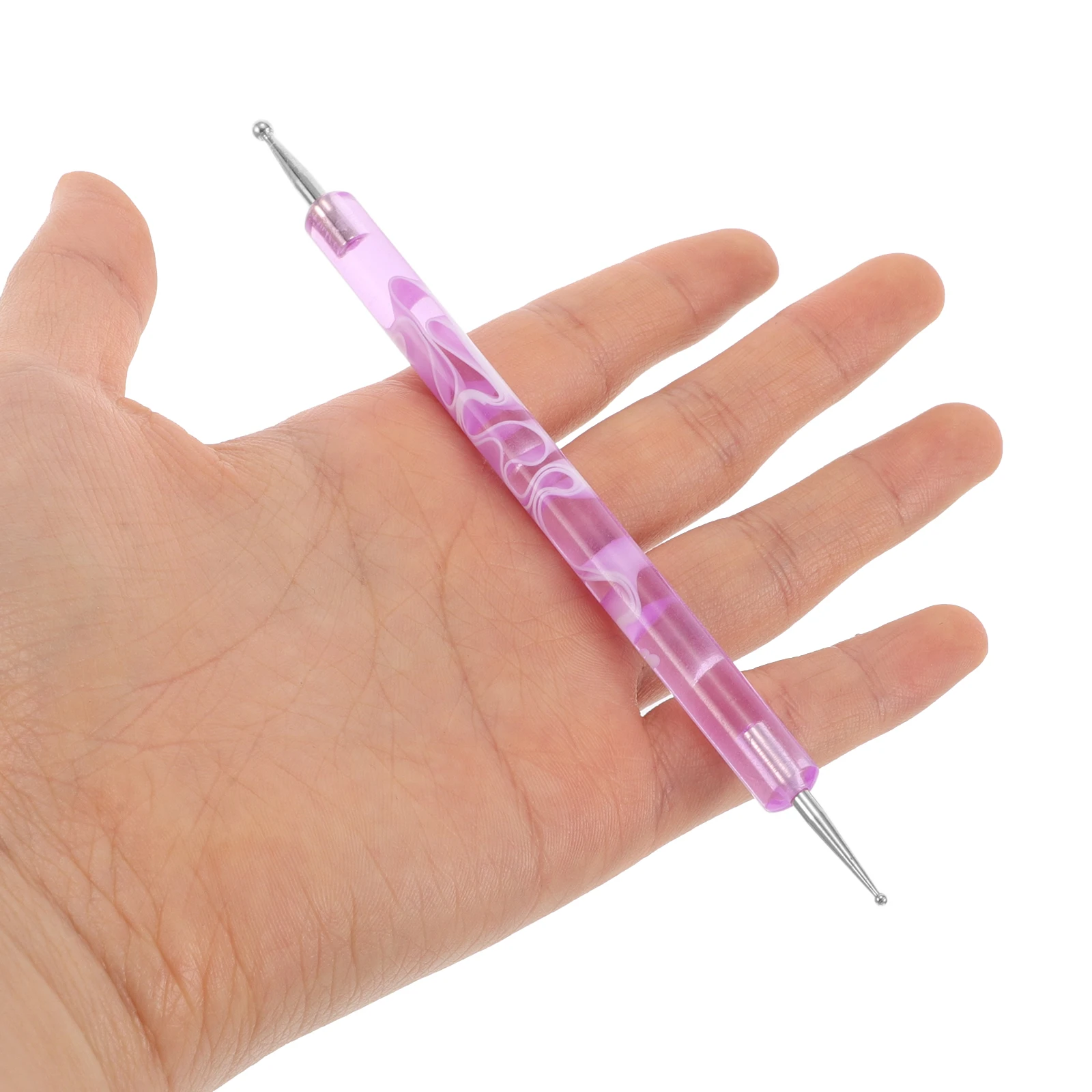 

5pcs Art Set Tools Manicure Plastic Pens for Crafts Diamond Tools Pens Nail Dotting Tool Set Nail Art Dotting Tool