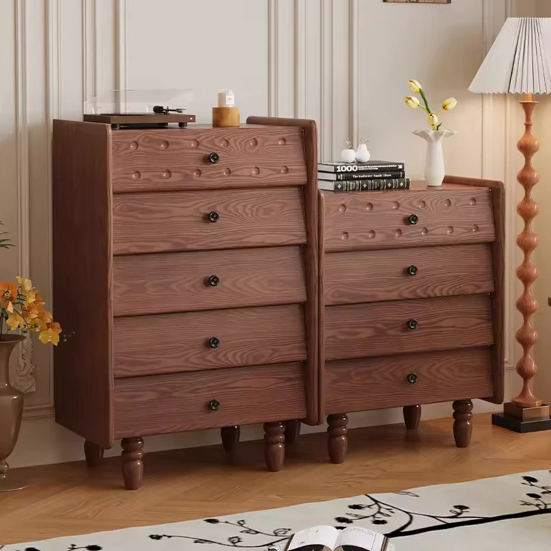 Three Drawer Ash Wood Shaker Door Locker Wall Hanging Living Room Wardrobe Bedside Table