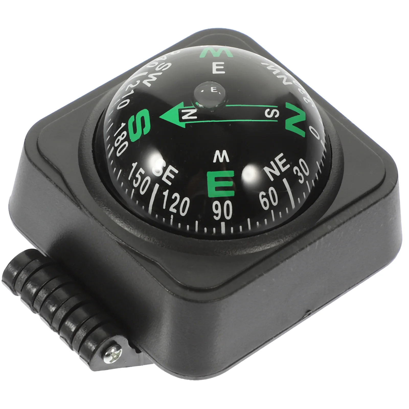 

Car Compass Dash Ball Waterproof Mount Driving Black for Boat Display Navigation Dashboard Decorate Work