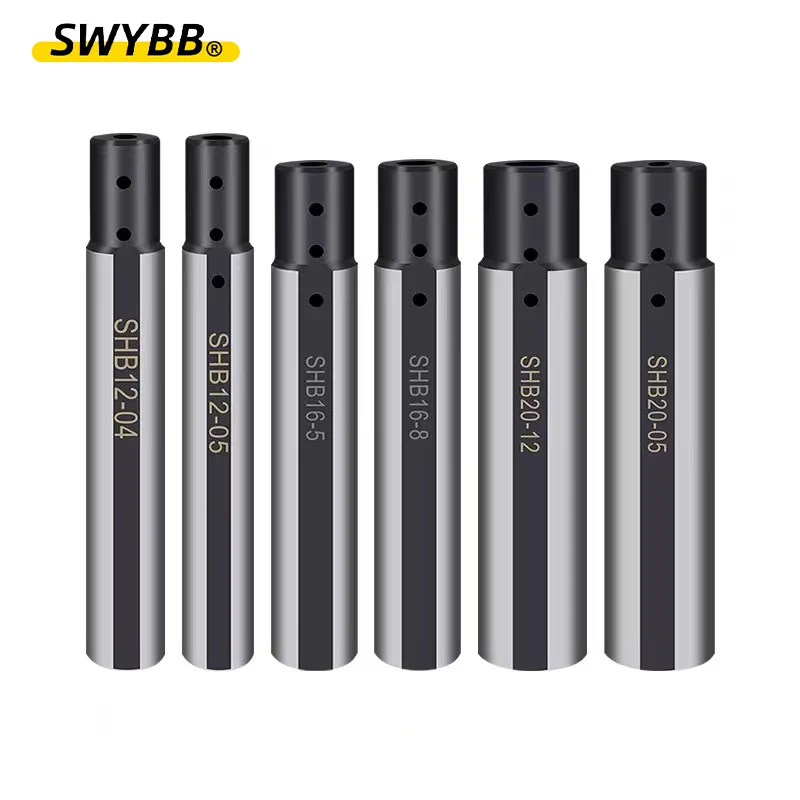 SWYBB SHB20 SHB16 SHB 12 Lathe Boring Cutter Bar D16 D20 D25 CNC Small Diameter Tool Holder Tungsten Steel 100mm Support